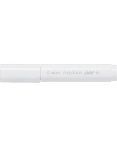 Dekorativní popisovač "Pintor M", bílá, 1,4 mm, PILOT