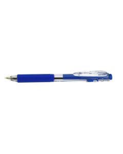 Kuličkové pero "BK437", modrá, 0,35 mm, stiskací mechanismus, PENTEL BK437-C