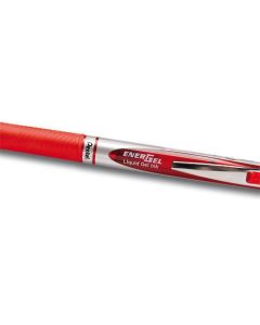 Gelové pero "EnerGel BL77", červená, 0,35 mm, stiskací mechanismus, PENTEL BL77-BO
