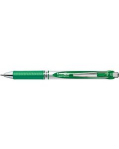 Gelové pero "EnerGel BL77", zelená, 0,35 mm, stiskací mechanismus, PENTEL BL77-DO