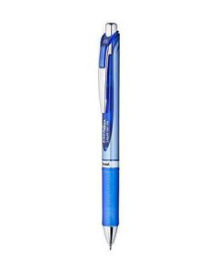 Gelové pero "EnerGel BLN75", modrá, 0,25 mm, stiskací mechanismus, PENTEL BLN75-CO