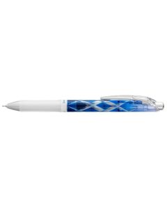 Gelové pero "EnerGel BLN75 Kiriko", modrá, 0,25 mm, tělo Flying Arrow, PENTEL BLN75ED1-C