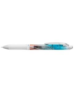 Gelové pero "EnerGel BLN75 Kiriko", modrá, 0,25 mm, tělo Kikutsunagi, PENTEL BLN75ED5-C