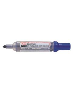 Popisovač na bílou tabuli "Easyflo", modrá, 6 mm, kuželový hrot, PENTEL MW50M-C