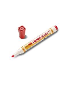 Popisovač na bílou tabuli, červená, 2 mm, kuželový hrot, PENTEL MW85-BE