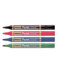 Permanentní popisovač "N850", černá, 1,5 mm, kuželový hrot, PENTEL N850-AE