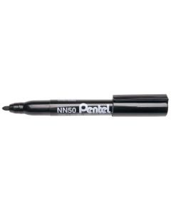 Permanentní popisovač "NN50", černá, 1,3 mm, kuželový hrot, PENTEL NN50-AO