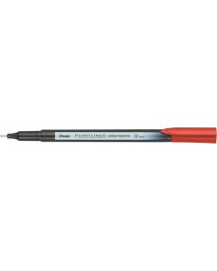 Liner "Pointliner", červená, 0,4 mm, PENTEL S40-B