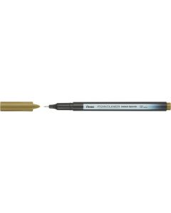 Liner "Pointliner", zlatavě hnědá, 0,4 mm, PENTEL S40-E4