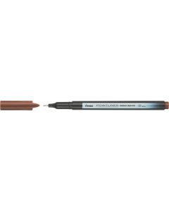 Liner "Pointliner", ořechově hnědá, 0,4 mm, PENTEL S40-E