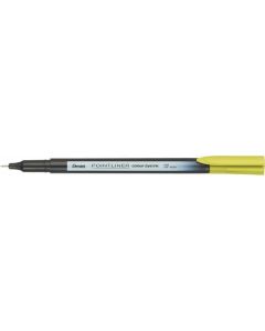 Liner "Pointliner", limetkově zelená, 0,4 mm, PENTEL S40-K2
