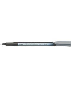 Liner "Pointliner", šedá, 0,4 mm, PENTEL S40-N