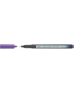 Liner "Pointliner", purpurově fialová, 0,4 mm, PENTEL S40-V3