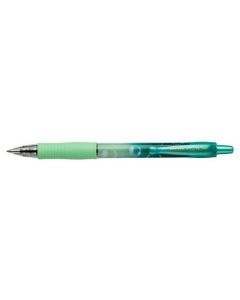 Gelové pero "G-2 Green Bubble", zelená, 0,32 mm, stiskací mechanismus, PILOT BLG27TRB-GG-L