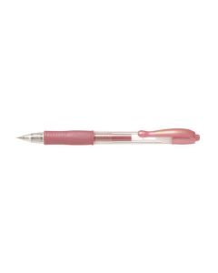 Gelové pero "G-2 Metallic", růžová, 0,32 mm, stiskací mechanismus, PILOT