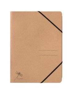 Desky s gumičkou "Pur", hnědá, kraft papír, A4, PAGNA 40067-11