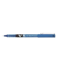 Roller "Hi-Tecpoint V5", modrá, 0,3 mm, jehličkový hrot, PILOT