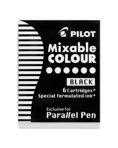 Inkoustové bombičky "Parallel Pen", černá, PILOT