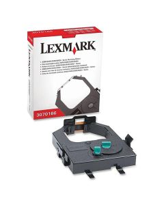 Lexmark originální páska do tiskárny štítků, 3070166, černý tisk/bílý podklad