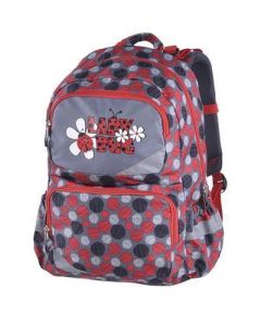 Batoh "Lady Bug", šedá, 22 litrů, anatomický, PULSE