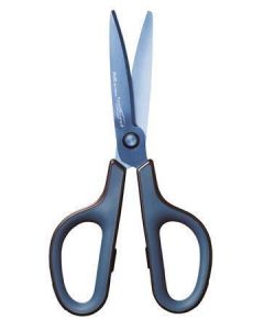 Nůžky "Fitcut Curve Premium", modrá, univerzální, 17,5 cm, PLUS 35057