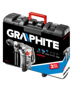 Kladivo vrtací, 58G862, elektrika (kabel), 230V, 1500W, nastavitelná rukojeť, 750ot./min, Graphite