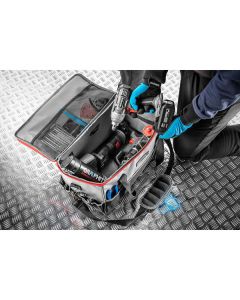 Brašna na nářadí z polyesteru, 58G021, 24l, voděodolné dno, Energy+, Graphite