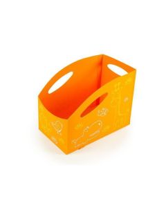 Dětský úložný box "L", velký , oranžová, PRIMOBAL