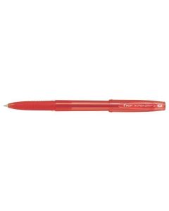 Kuličkové pero s víčkem "Super Grip G", červená, 0,22 mm, PILOT