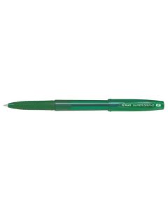 Kuličkové pero s víčkem "Super Grip G", zelená, 0,22 mm, PILOT