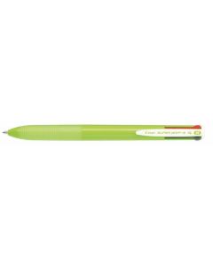 Čtyřbarevné pero "Super Grip G", světle zelená, PILOT BPKGG-35M-LG