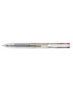 Čtyřbarevné pero "Super Grip G", transparentní, PILOT BPKGG-35M-NC
