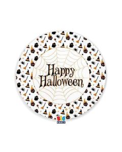 Talíř "Halloween", 22 cm, papír, 10 ks/balení, 2370076315