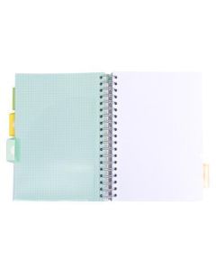 Spirálový sešit "Study Book", šedá, B5, PUKKA PAD 9824-STU