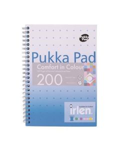 Spirálový sešit "Irlen Jotta Turquise", A5, linkovaný, 100 listů, PUKKA PAD IRLJOTA5(TURQ)