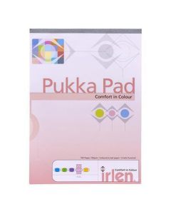 Poznámkový blok "Irlen Dyslexia", růžová, A4, linkovaný, 50 listů, PUKKA PAD IRLEN50(ROSE)-30