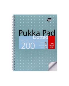 Spirálový sešit "Metallic Jotta", A4+, tečkovaný, 100 listů, PUKKA PAD JM018DOT