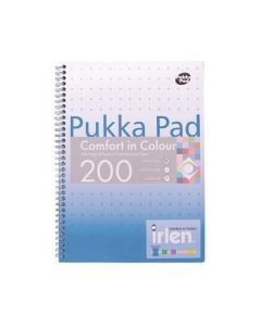 Spirálový sešit "Irlen Jotta Turquoise", A4, linkovaný, 100 listů, PUKKA PAD IRLJOTA4(TURQ)