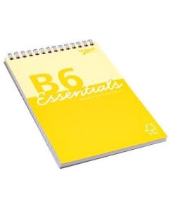 Spirálový blok "Unipad Essentials Shorthand", mix, B6, linkovaný, 80 listů, PUKKA PAD ESS-SHB6AST