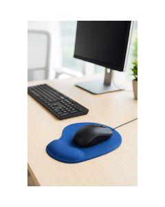 Powerton ERGO PALMA MINI Podložka pod myš gelová, námořnická modrá