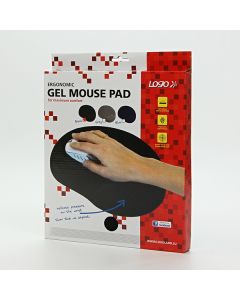 Logo Podložka pod myš gelová, modrá