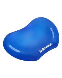 Fellowes CRYSTAL Podložka pod zápěstí gelová, modrá