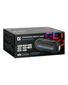 Defender reproduktor ENJOY S400, 5W, černý, LED podsvícení