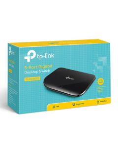 TP-LINK stolní switch TL-SG1005D 1000Mbps, auto MDI/MDIX