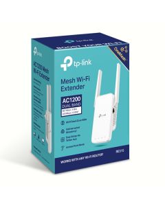 TP-LINK Extender RE315 2.4GHz a 5GHz, extender, IPv6, 867Mbps, fixní anténa, 802.11ac, OneMesh Extender, LAN
