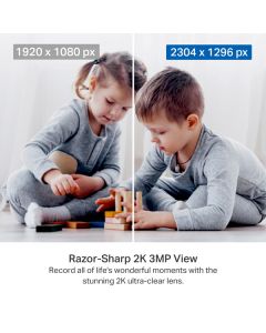 TP-link IP kamera Tapo C211, Full HD, Wifi 2.4 GHz, černá, 360stupňová, noční vidění, alarm , det. pohybu