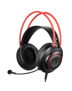 A4Tech Bloody G200 sluchátka s mikrofonem, drátová, černá, herní sluchátka, podsvícené typ 3.5 mm jack + USB