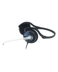 Genius HS-300N sluchátka s mikrofonem, drátová, černá, 3.5 mm jack