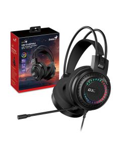 Genius GX GAMING HS-GX570U sluchátka s mikrofonem, drátové, černá, USB