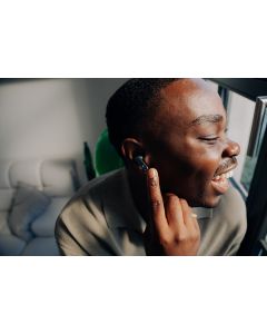 Verbatim TruSound Pro bezdrátová sluchátka s funkcí ANC + ENC, černá, USB-C